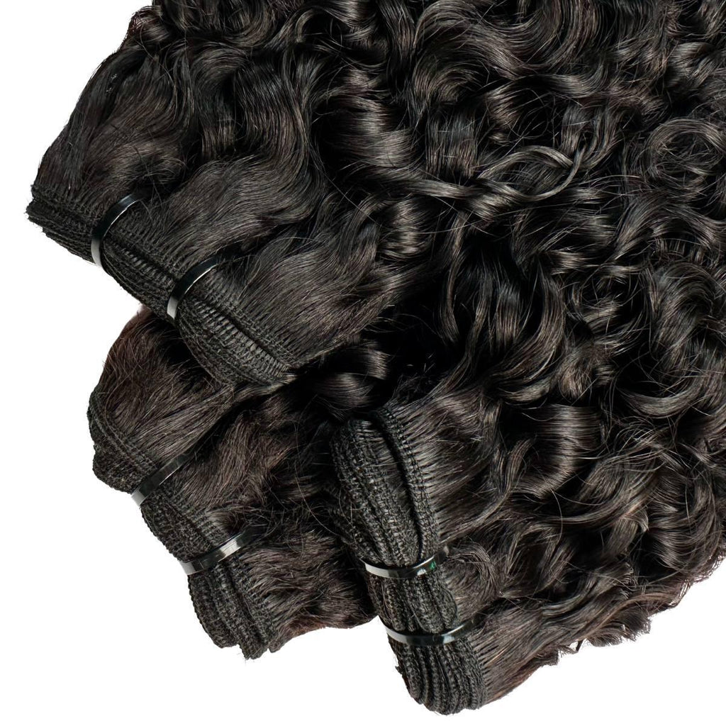 Burmese Curly Human Hair Bundle Deal