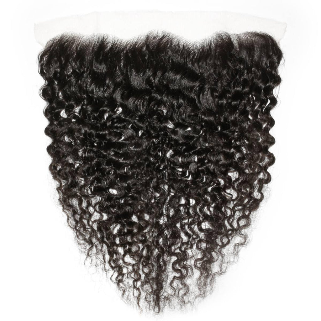 Raw Burmese Curly 13x4 HD Lace Hair Frontal
