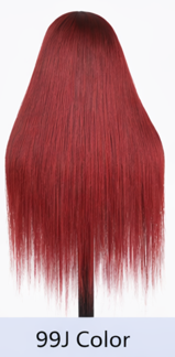 Light Blonde Brazilian Hair 24' Glueless HD Lace Transparent Swiss Closure Silky Straight Wig
