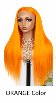Dark Brown 24' Transparent Glueless Full HD Lace Straight Frontal Peruvian Hair Wigs