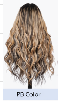 Brown Highlight 24' Transparent Luxurious Glueless HD Lace Frontal Body Wave Wig Closure Human Hair