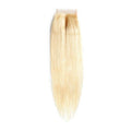 Blonde Straight 4x4 Transparent Lace Closure