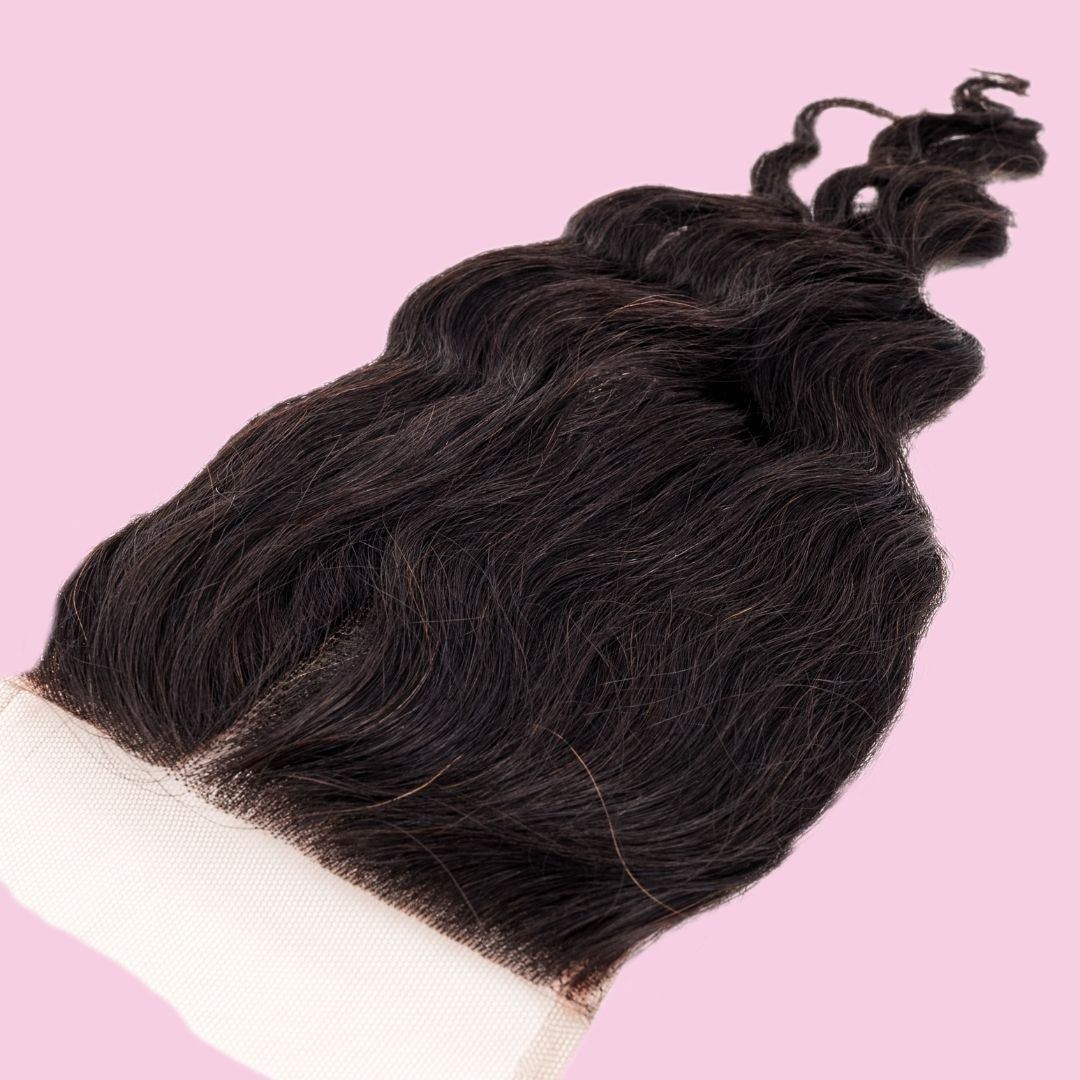 Loose Wave 4x4 Transparent Lace Closure