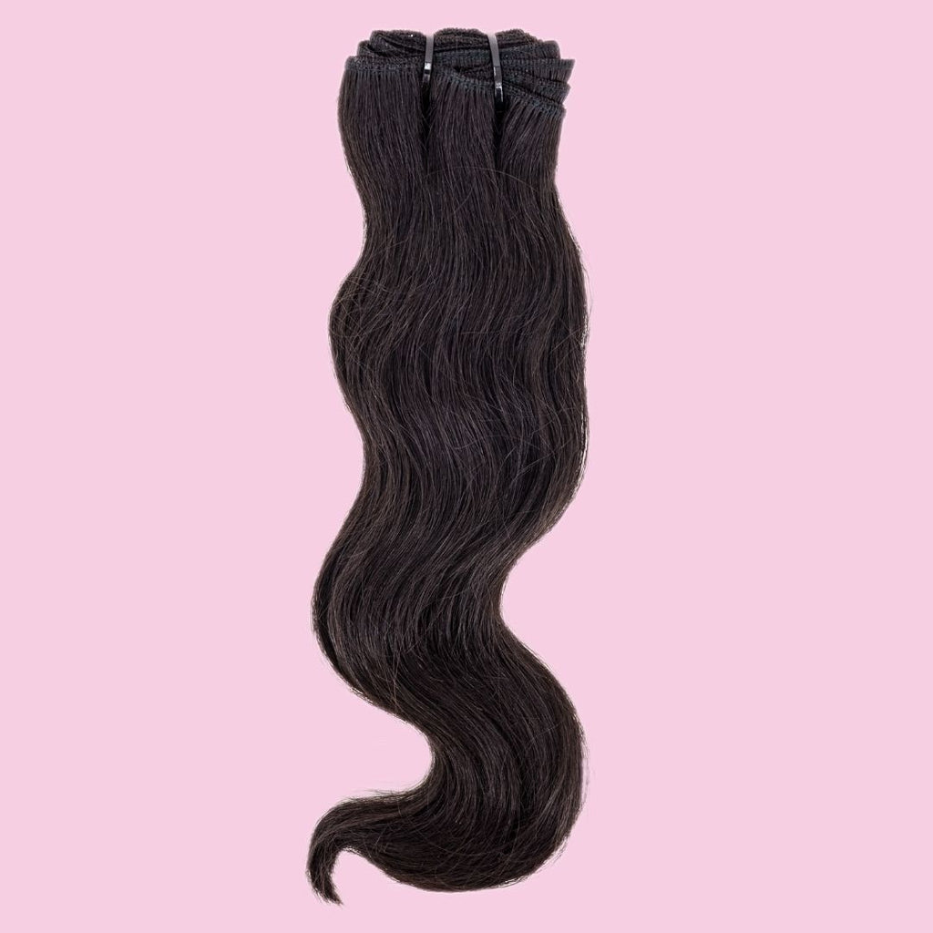 Raw Indian Wavy Human Hair Bundles