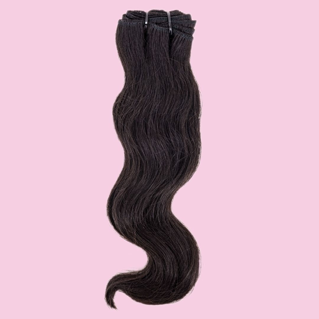 Raw Indian Wavy Human Hair Bundles