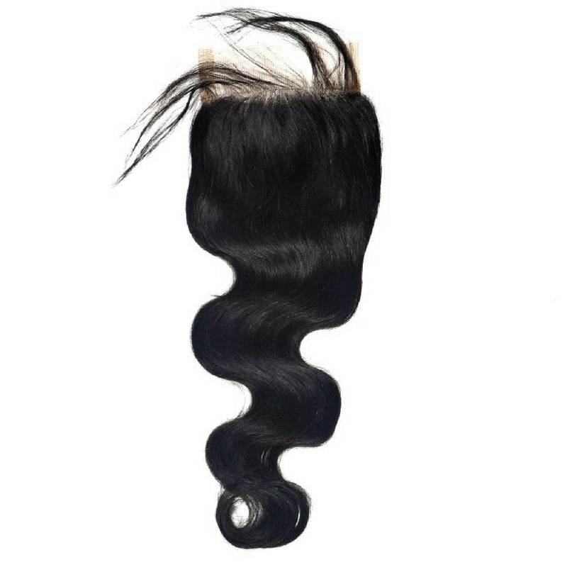 Malaysian Body Wave 4x4 Transparent Lace Closure