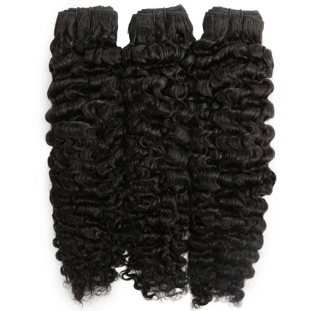 Raw Burmese Curly Human Hair Bundle Deal