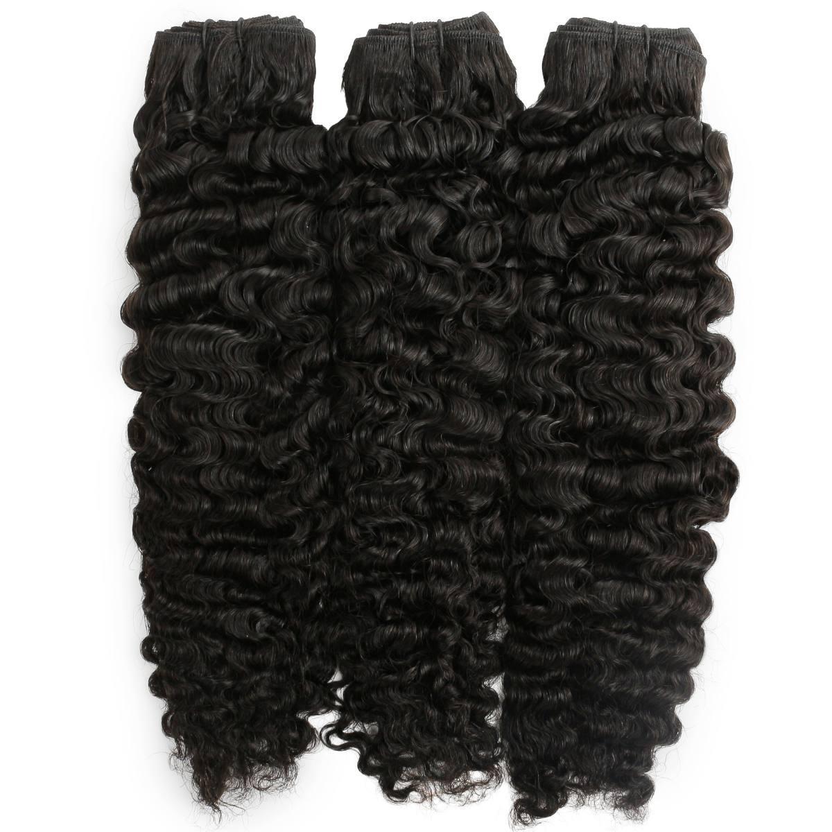 Raw Burmese Curly Human Hair Bundle Deal