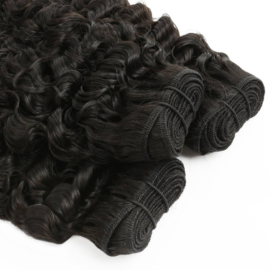 Raw Burmese Curly Human Hair Bundle Deal