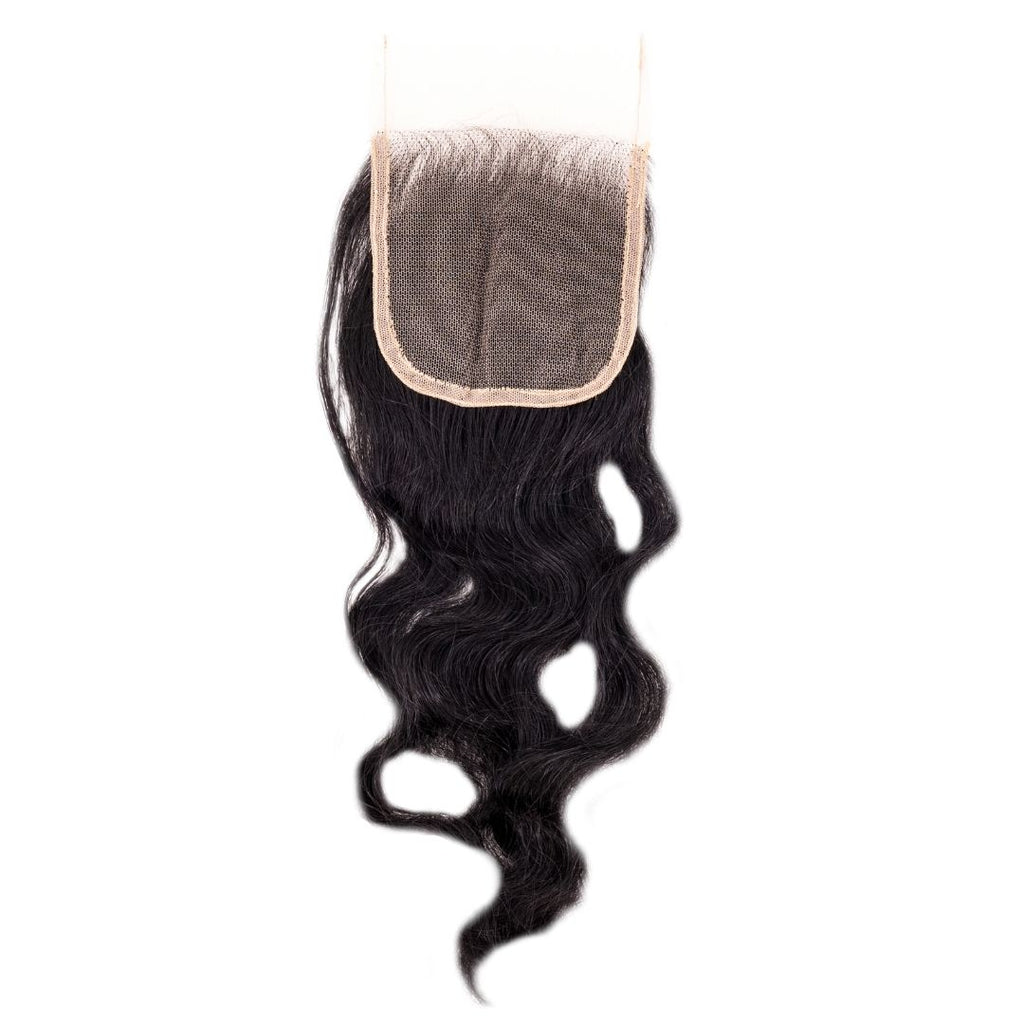 Raw Indian Curly 4x4 Transparent Lace Closure
