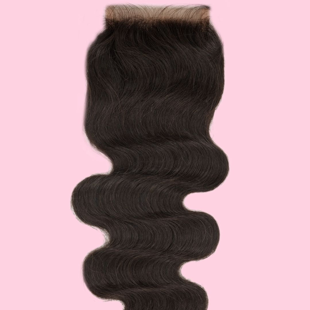 Malaysian Body Wave 4x4 Transparent Lace Closure