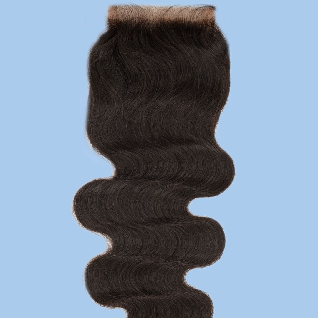 Malaysian Body Wave 4x4 Transparent Lace Closure