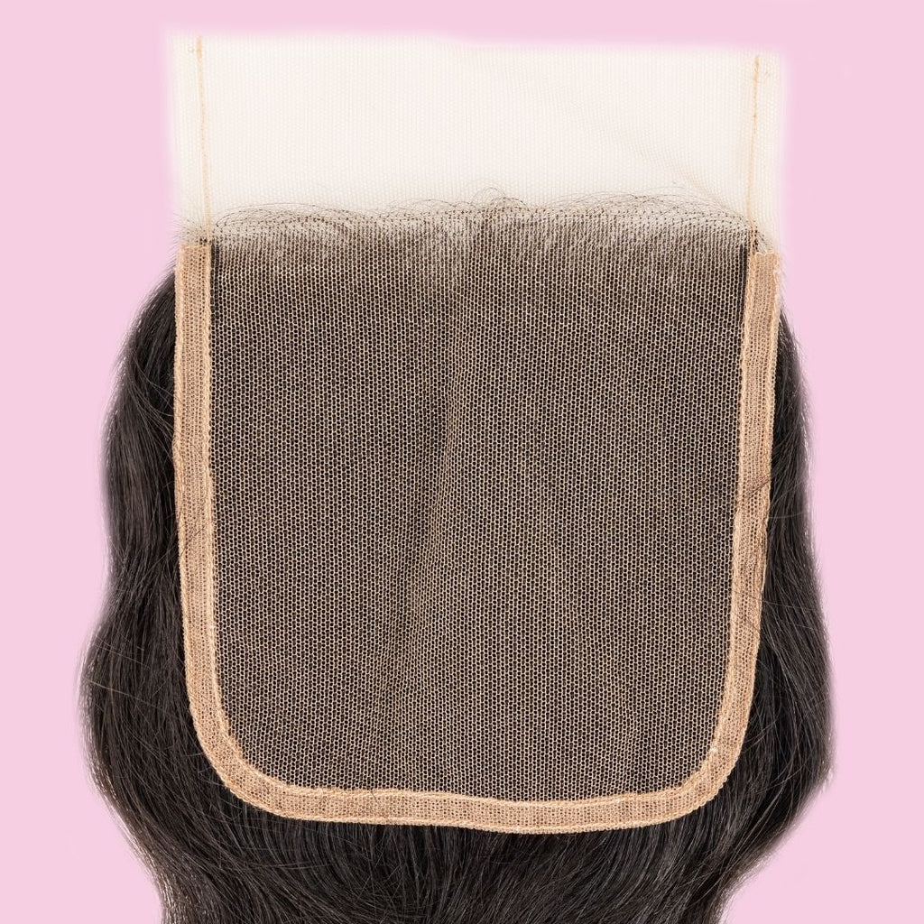 Raw Indian Wavy 4x4 Transparent Lace Closure