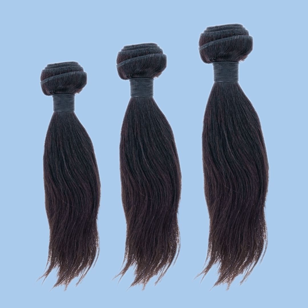 Malaysian Straight Human Hair Bundle Deal