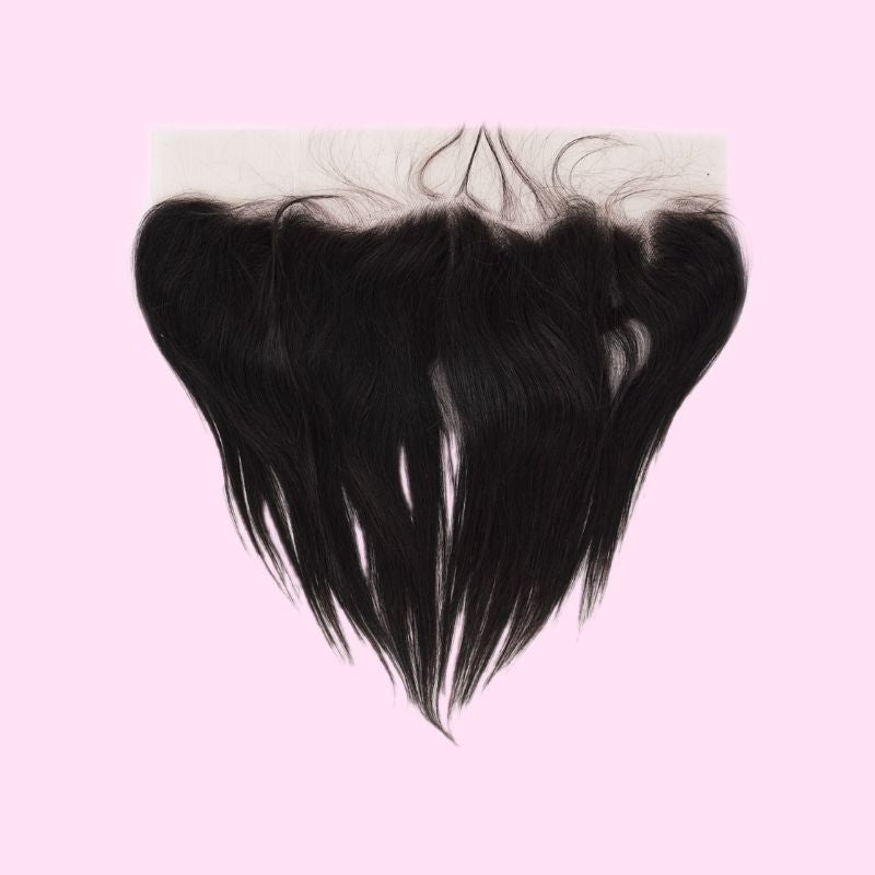 Malaysian Straight 13x4 Transparent Lace Frontal