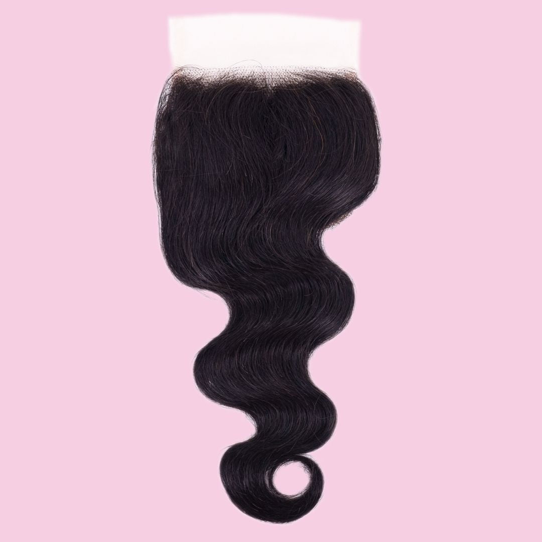 Malaysian Body Wave 4x4 Transparent Lace Closure