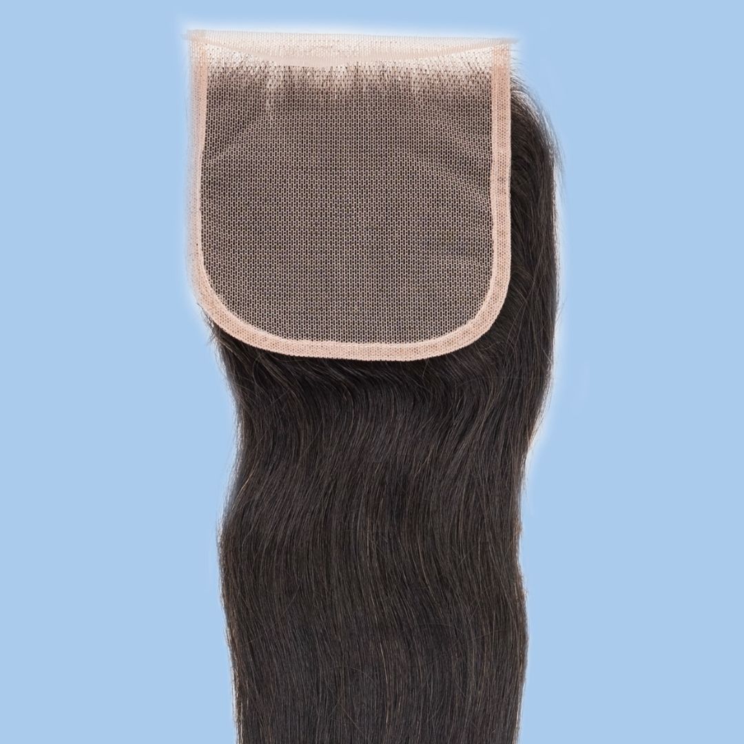 Malaysian Straight 4x4 Transparent Lace Closure