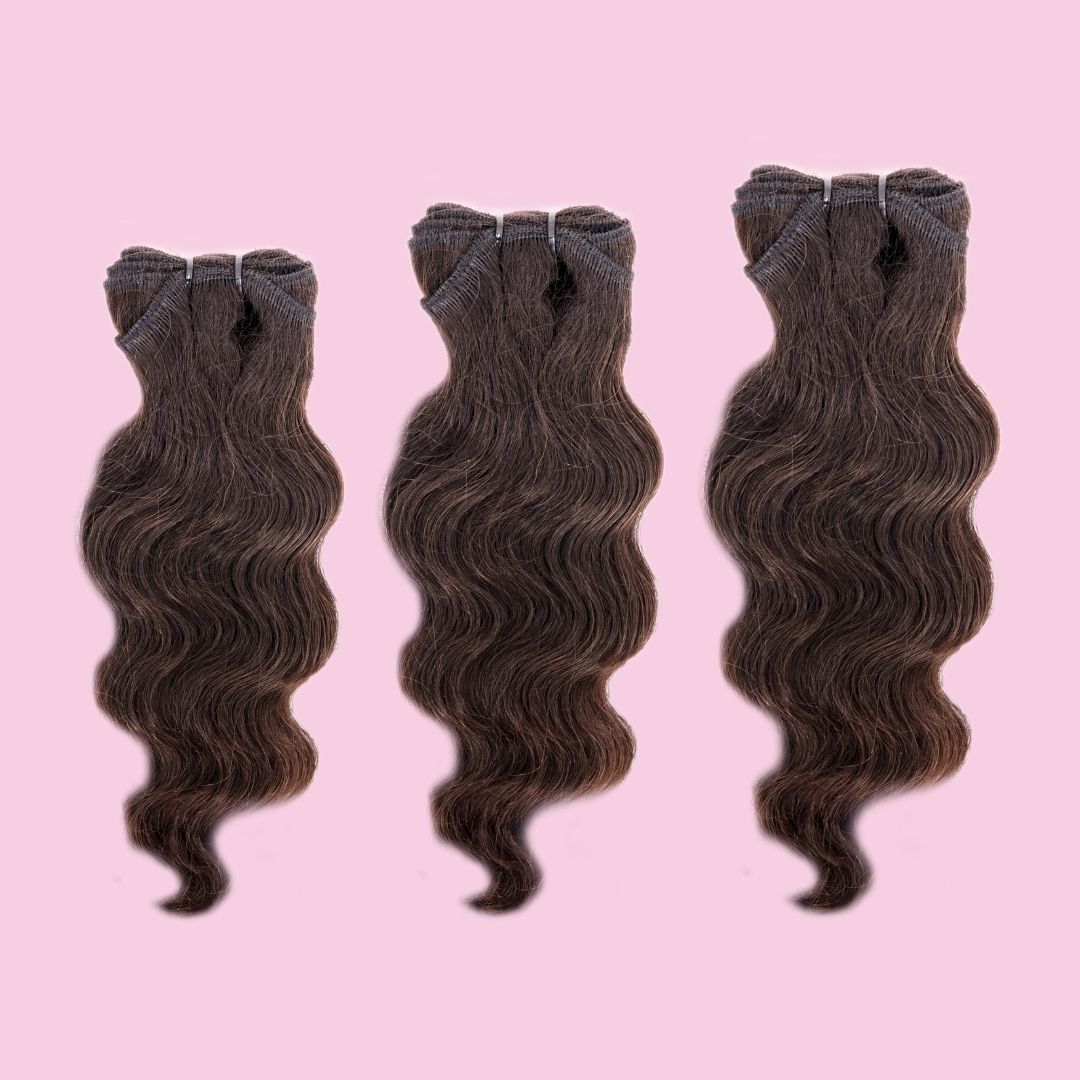 Raw Indian Curly Human Hair Bundle Deal