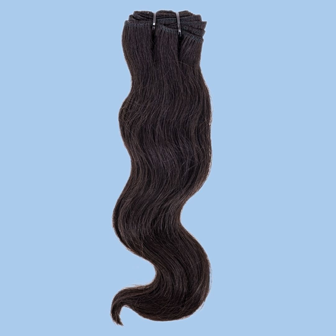 Raw Indian Wavy Human Hair Bundles