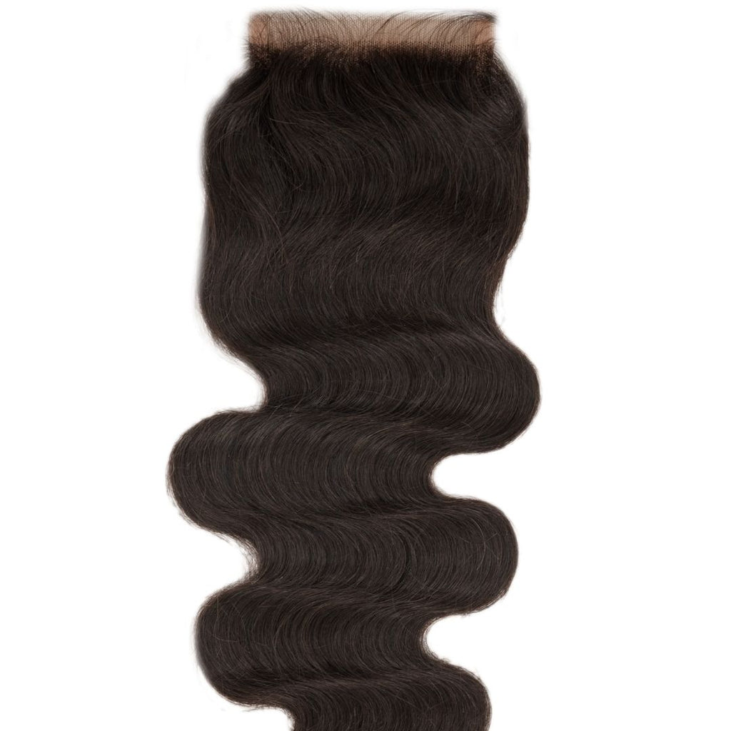 Malaysian Body Wave 4x4 Transparent Lace Closure