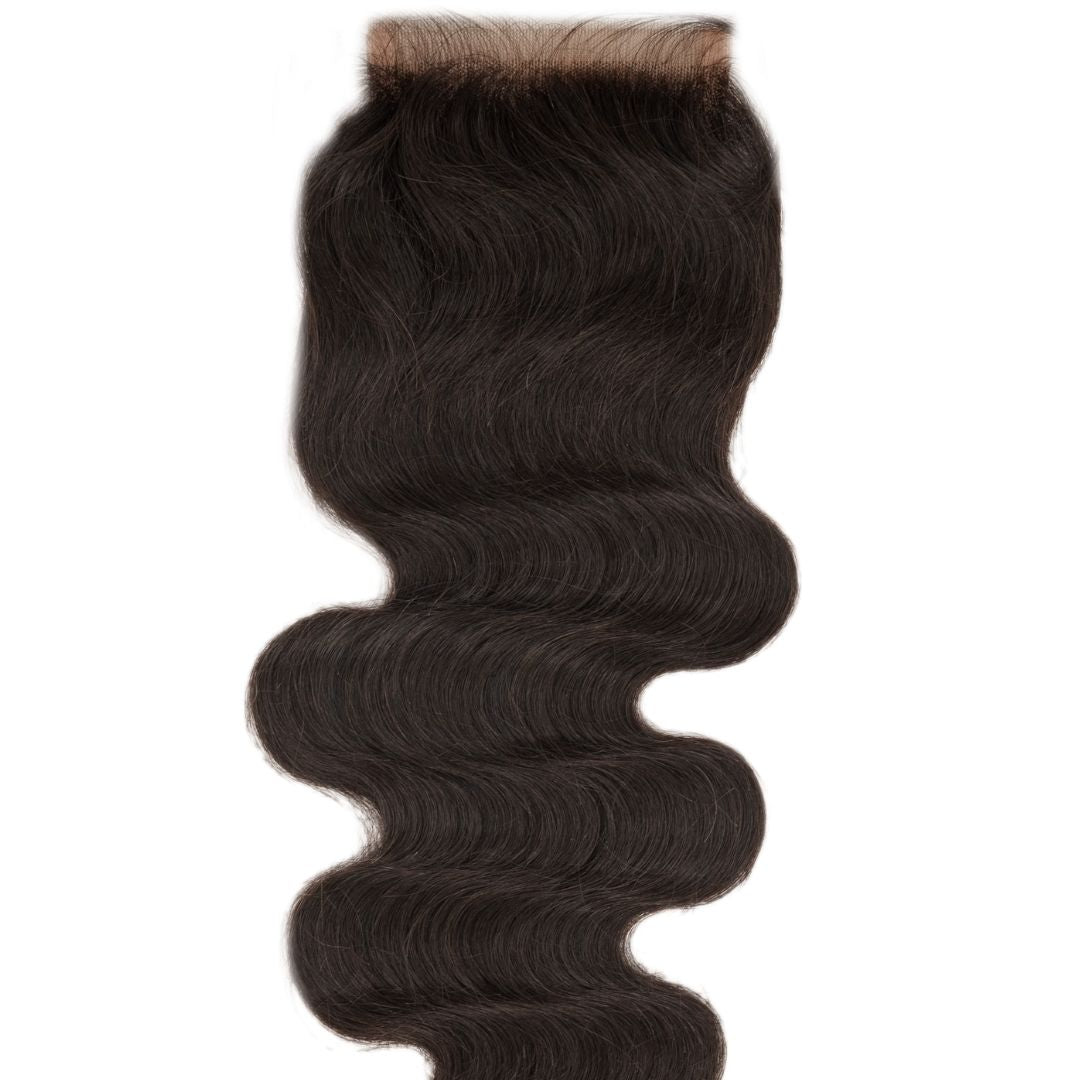 Malaysian Body Wave 4x4 Transparent Lace Closure