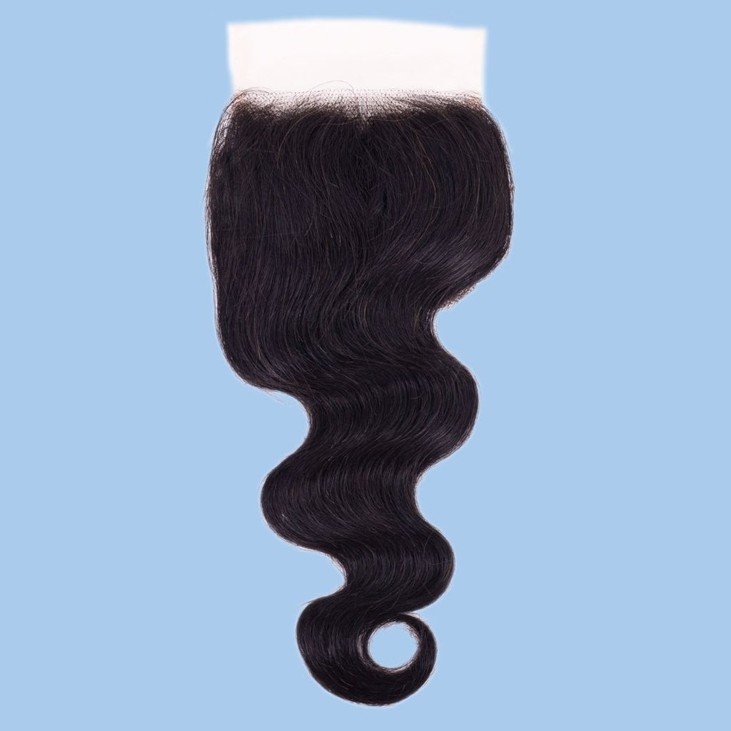 Malaysian Body Wave 4x4 Transparent Lace Closure