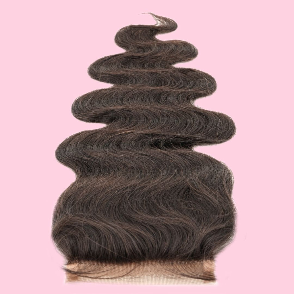 Malaysian Body Wave 4x4 Transparent Lace Closure