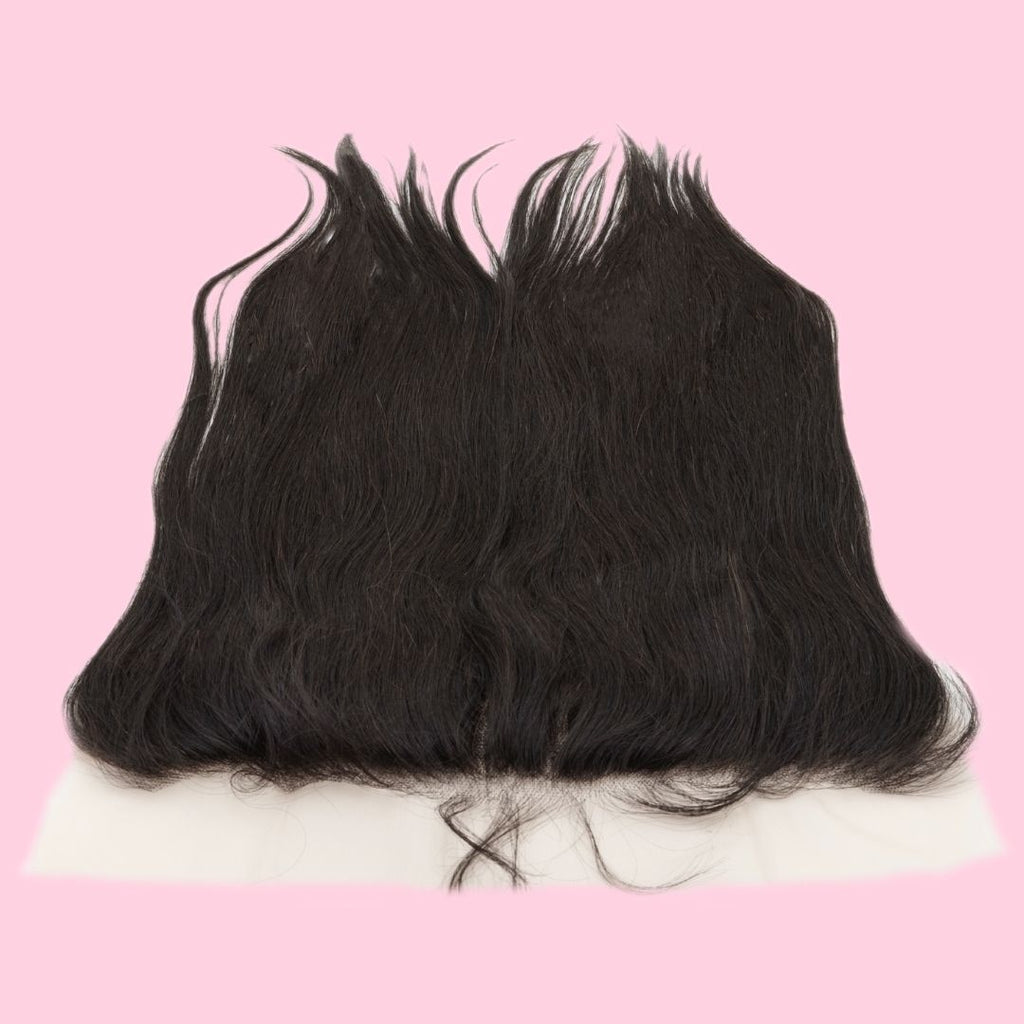 Malaysian Straight 13x4 Transparent Lace Frontal